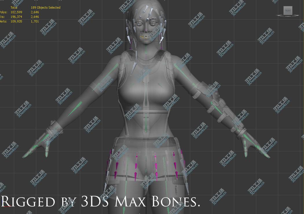 images/goods_img/20210319/3D Tifa Lockhart - Game Ready/5.jpg